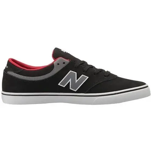 New Balance Quincy 254 Skate Shoes Black Grey Red - 6
