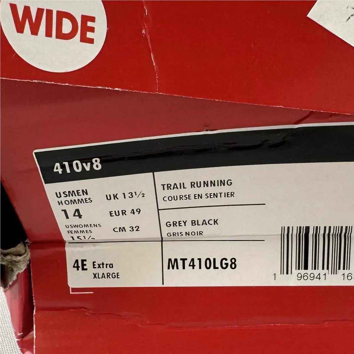 New Balance shoes - NEW BALANCE 410 V8 - Black 8