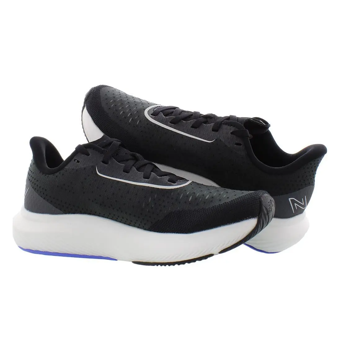 New Balance shoes - New Balance FuelCell Rebel - FuelCell Rebel - WFCXMB3-D - Black, Full: Black Blue/Noir Bleu (UPC: 195907783832) 2
