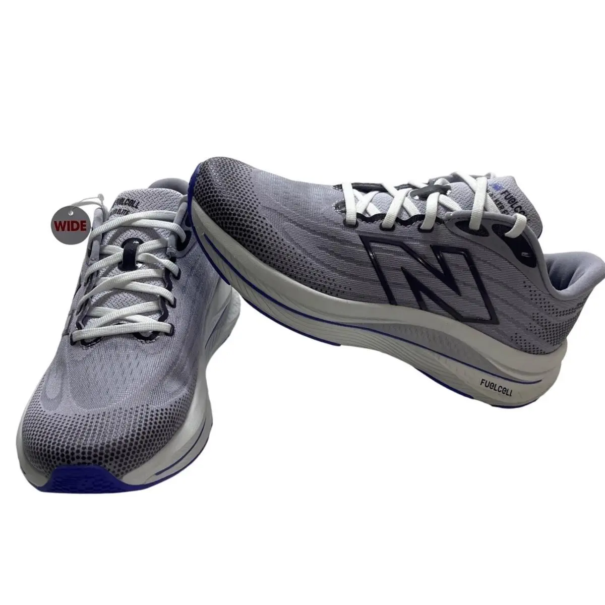 New Balance Fuelcell Walker Elite Grey Purple Women Running Shoes WWWKELV1 Sz 7B
