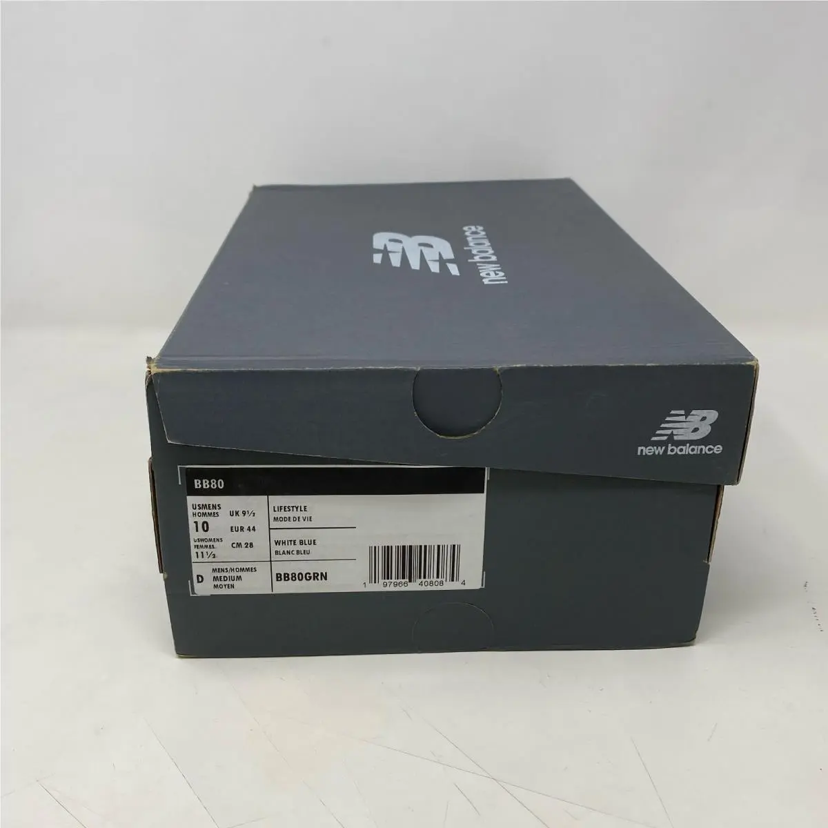 New Balance shoes - BB80 - BB80GQN - White (UPC: 0197966408084) 0