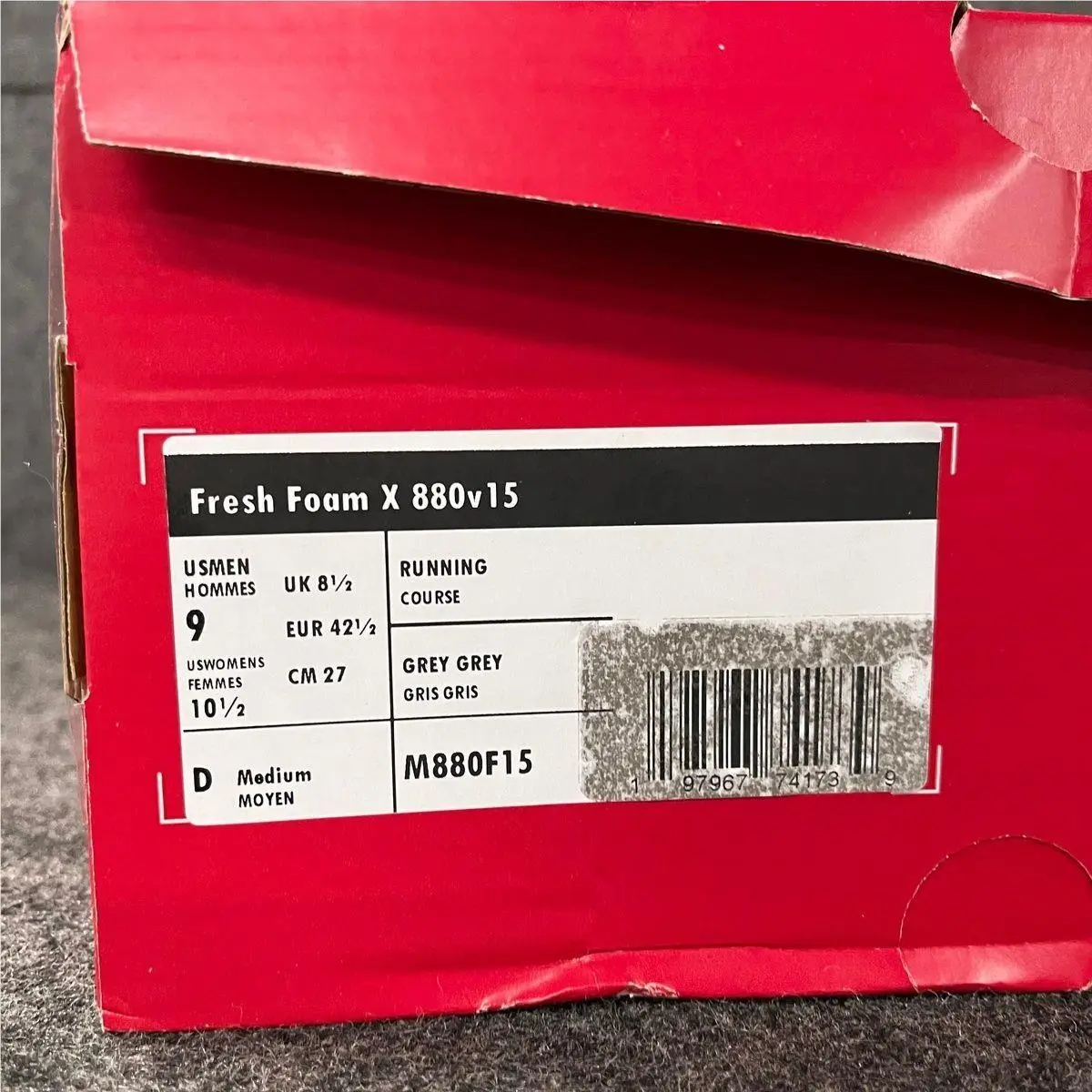 New Balance shoes - VS193735 - vs-193735 - Gray (UPC: 197967741739) 4