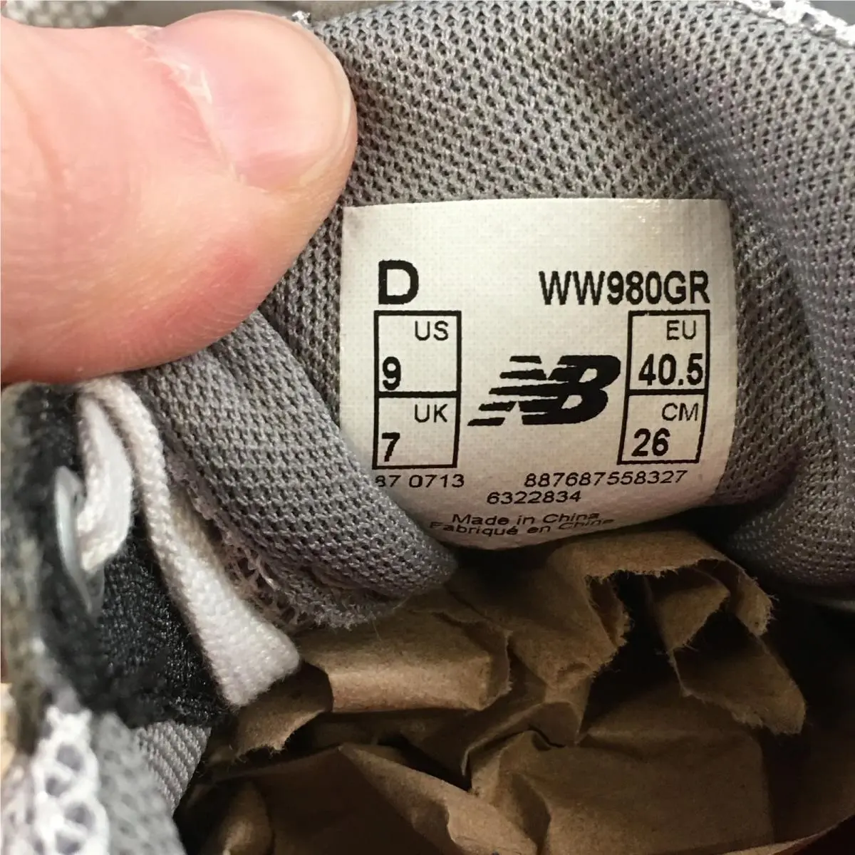 New Balance shoes - New Balance 980 - Gray 12
