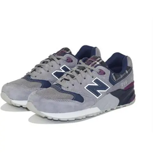 New Balance shoes - Gray, Navy, Purple (UPC: 889116129610) 0