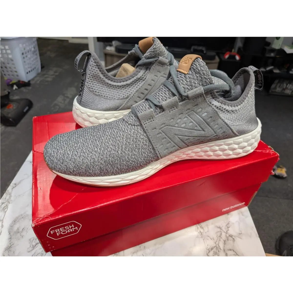 New Balance Fresh Foam Cruz v1 Men Size 12 Running Shoes Mcrzrrg