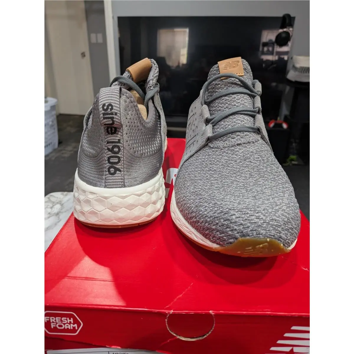 New Balance shoes - New Balance Fresh Foam Cruz - MCRZRRG - Gray 0