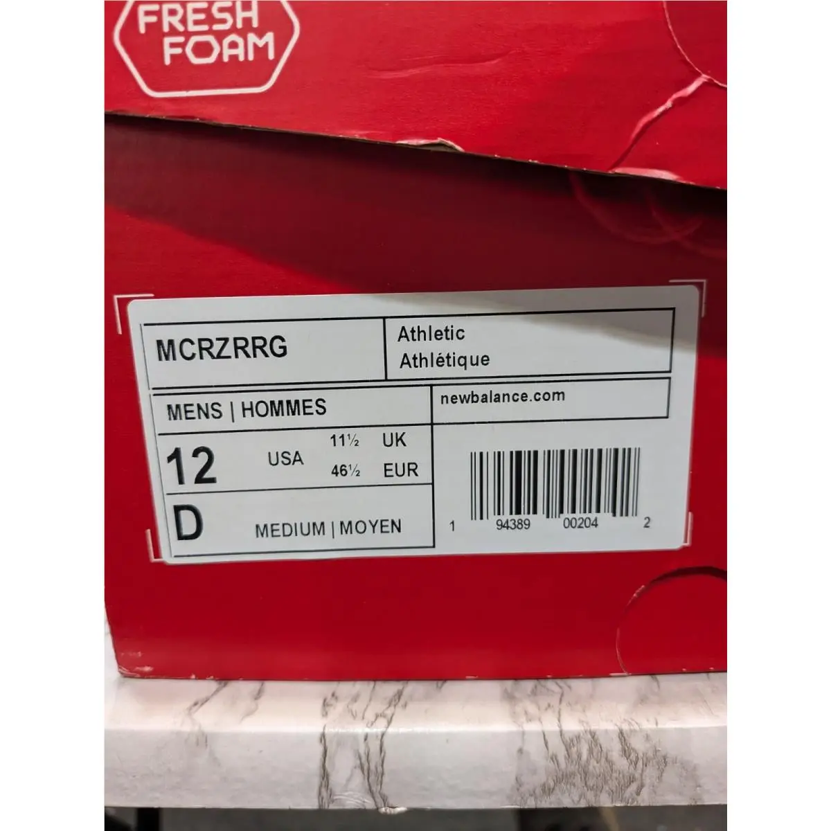 New Balance shoes - New Balance Fresh Foam Cruz - MCRZRRG - Gray 5