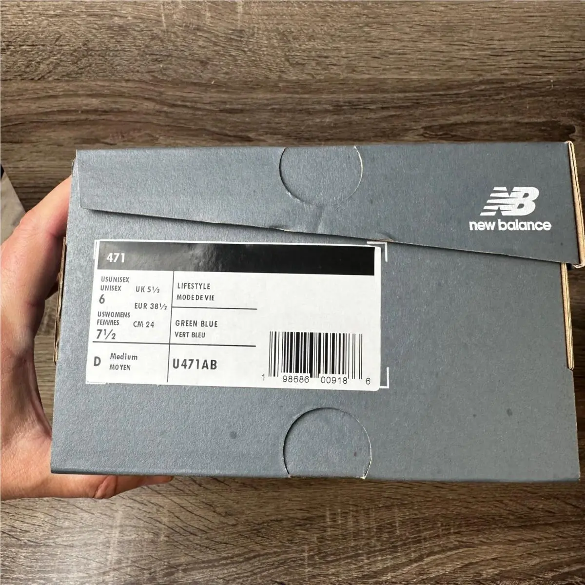 New Balance shoes - 471 - Blue 4