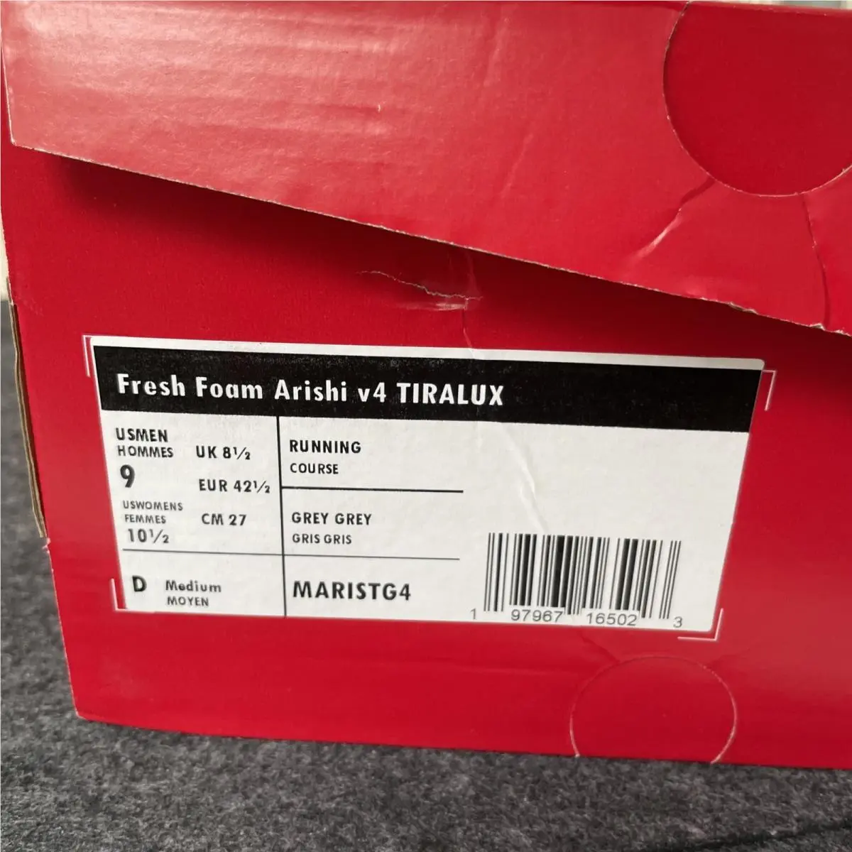 New Balance shoes - New Balance Fresh Foam Arishi - Gray (UPC: 197634462394) 10