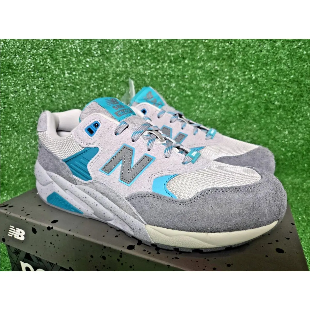Palace x New Balance 580 Gargoyle Lapis Blue MT580PA2 Men’s 10 New OG Box