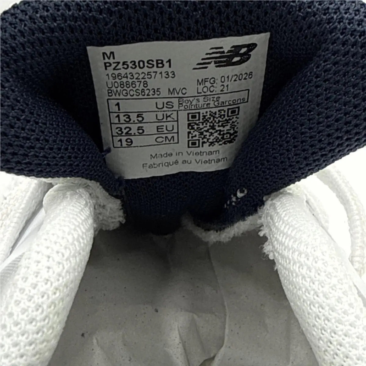 New Balance shoes - New Balance 530 - PZ530SB1 - White (UPC: 196432257133) 5