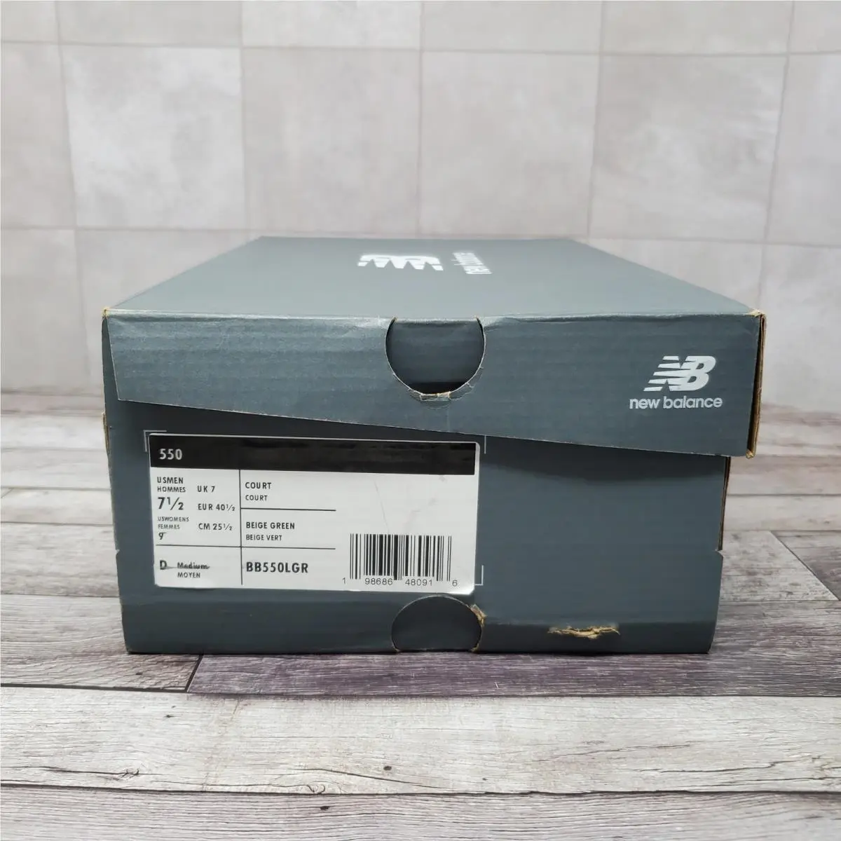 New Balance shoes - New Balance 550 - BB550LGR - Green 8