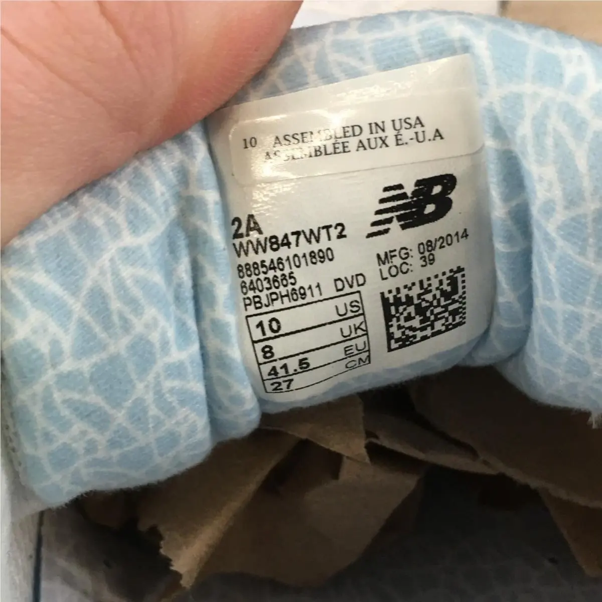New Balance shoes - New Balance 847v2 - White 12