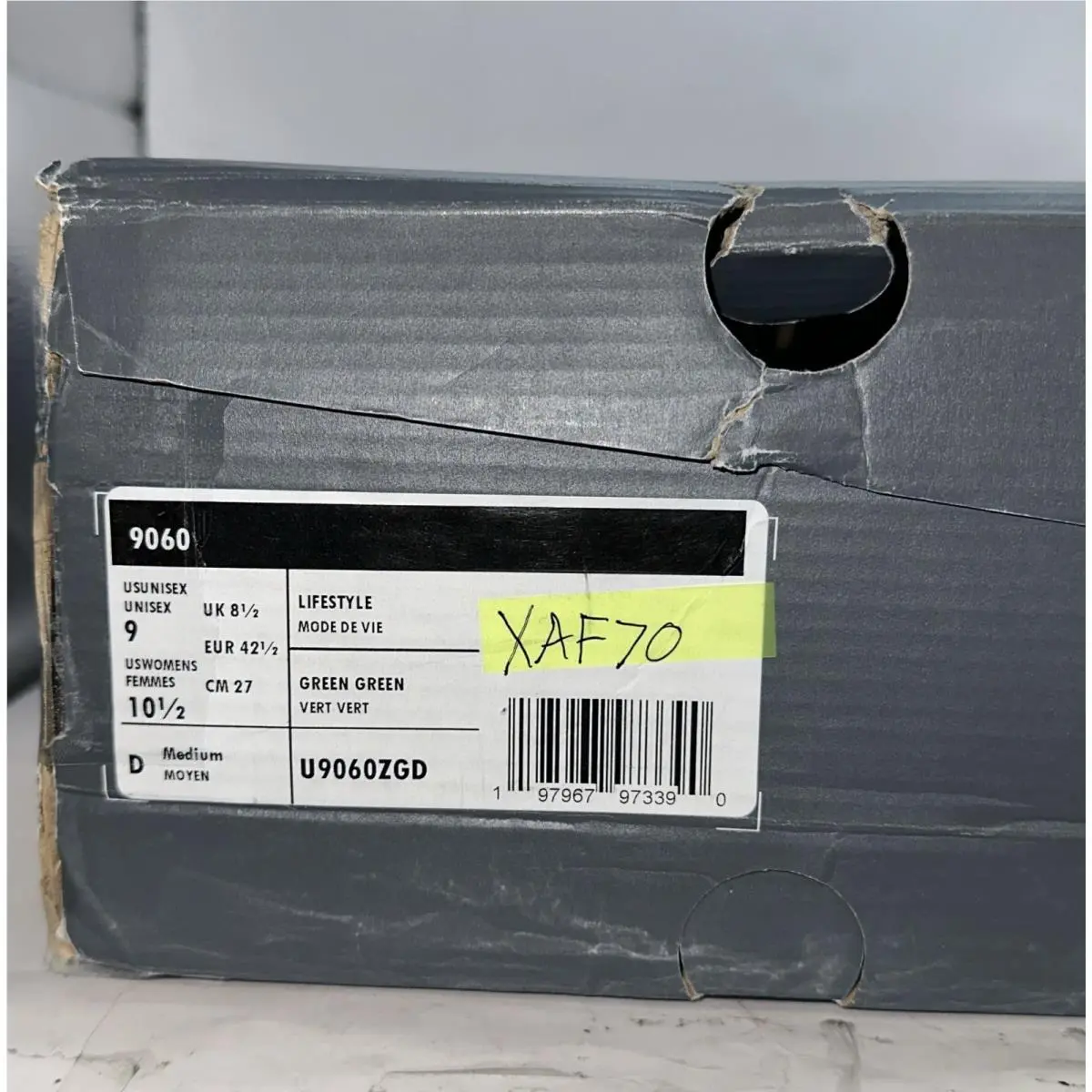 New Balance shoes - New Balance 9060 - U9060ZGD - Green Green (UPC: 197967973390) 6