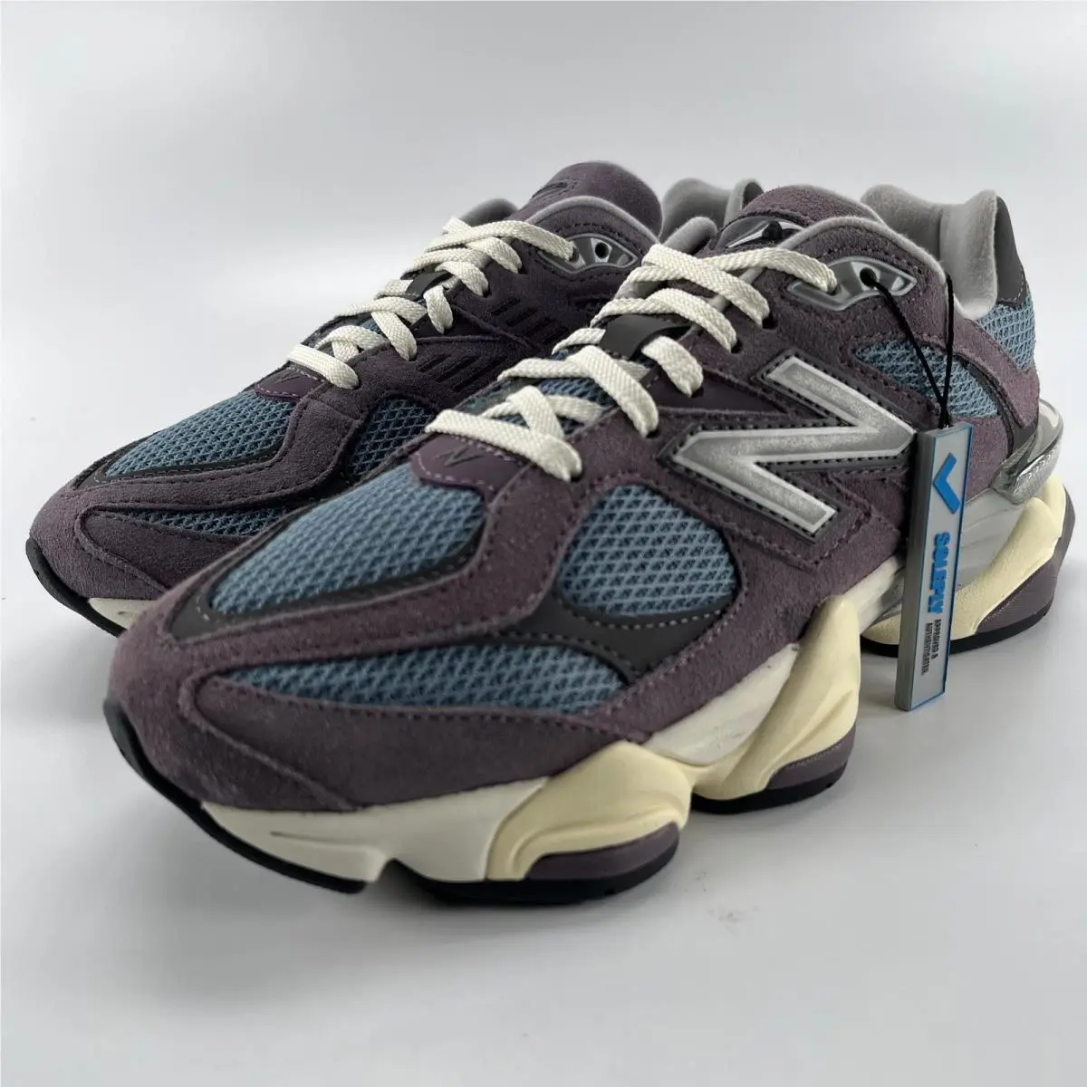 New Balance 9060 Shadow Purple U9060SFA Kids Size 7 Sneakers Purple Blue Grey