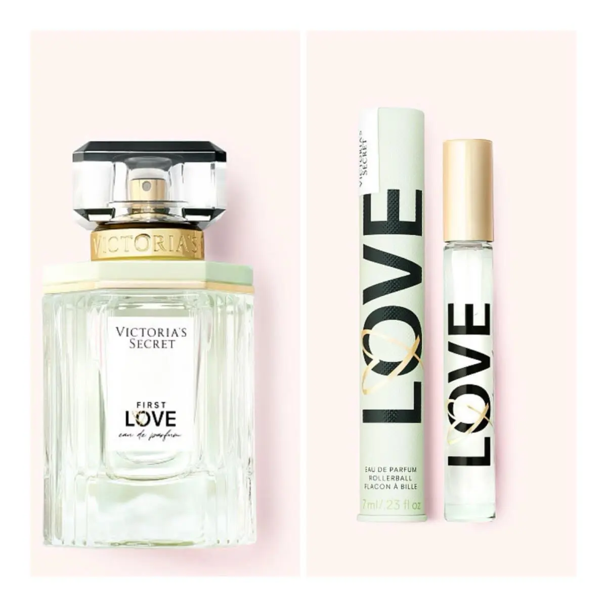 Victoria’s Secret First Love Eau de Parfum 1.7 Fl.oz. and Rollerball