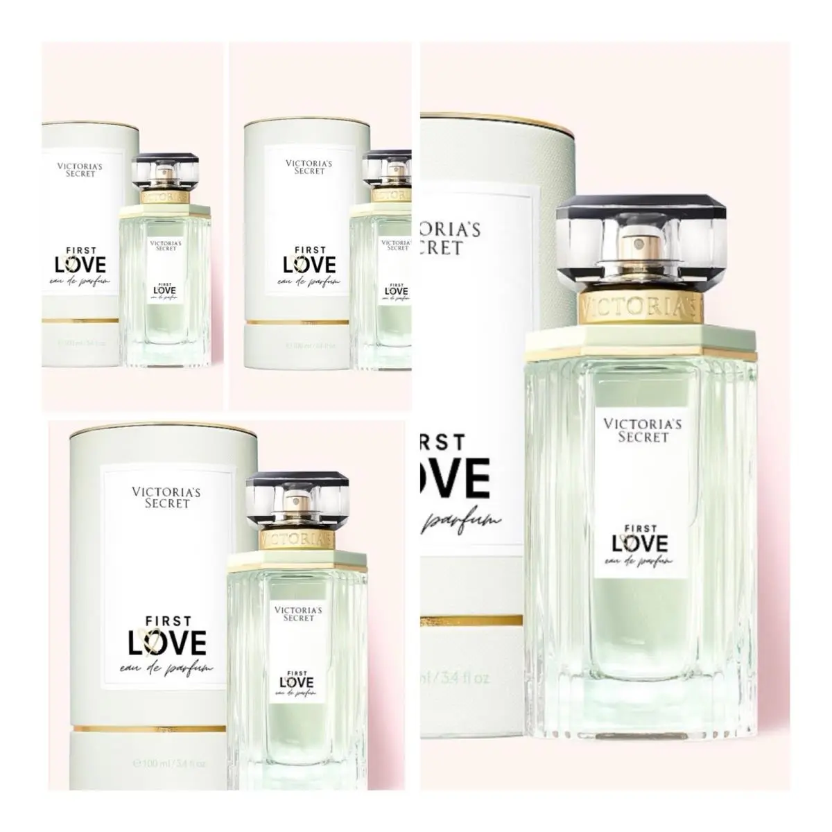 Victoria’s Secret First Love Eau de Parfum 3.4 Fl.oz. Lot of 3