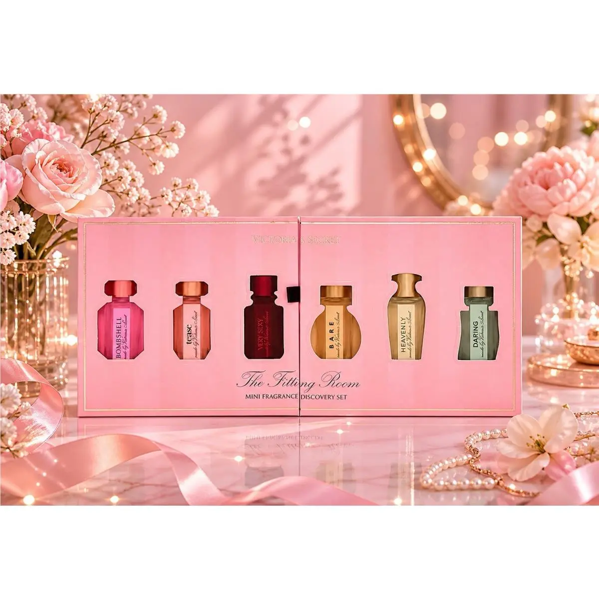 Victoria`s Secret 6 Piece Fragrance Discovery Set Edp The Fitting Room
