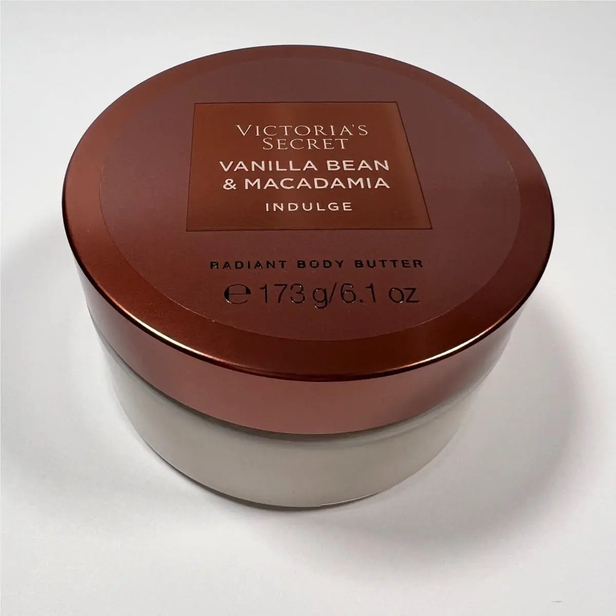 Victoria Secret Vanilla Bean Macadamia Indulge Radiant Body Butter Full Size