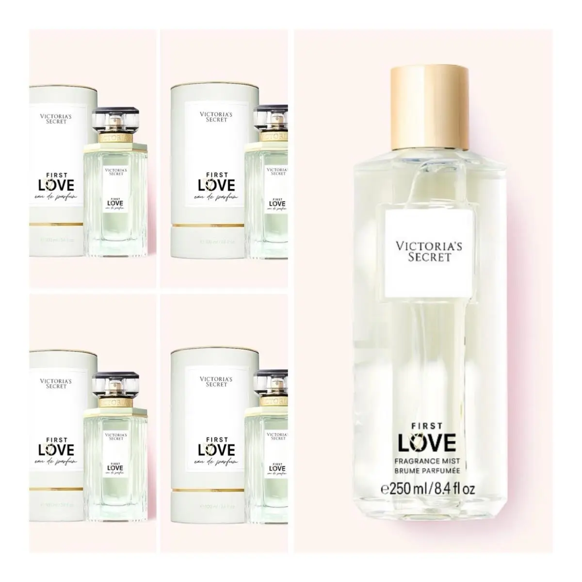Victoria’s Secret First Love Eau de Parfum 3.4 Fl.oz. 4 and Fragrance Mist