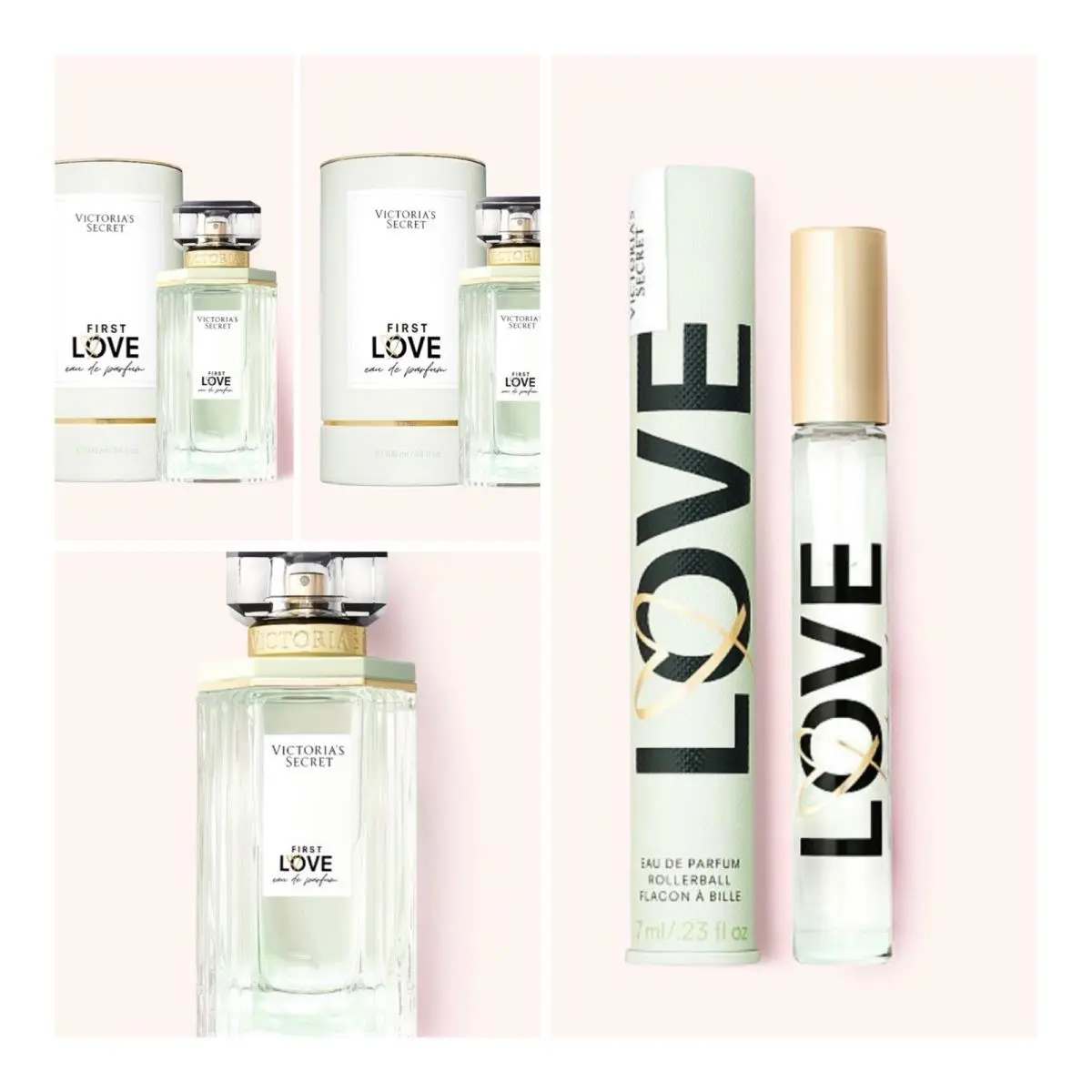 Victoria’s Secret First Love Eau de Parfum 3.4 Fl.oz. 3 and Rollerball