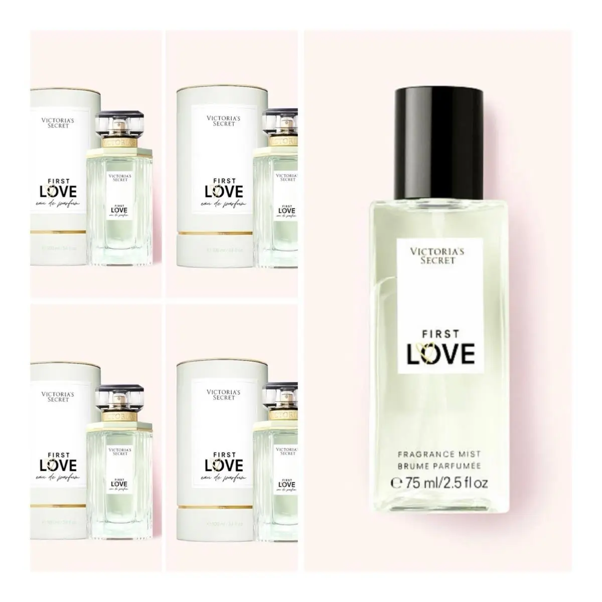 Victoria’s Secret First Love Eau de Parfum 3.4 Fl.oz. 4 and Fragrance Mist