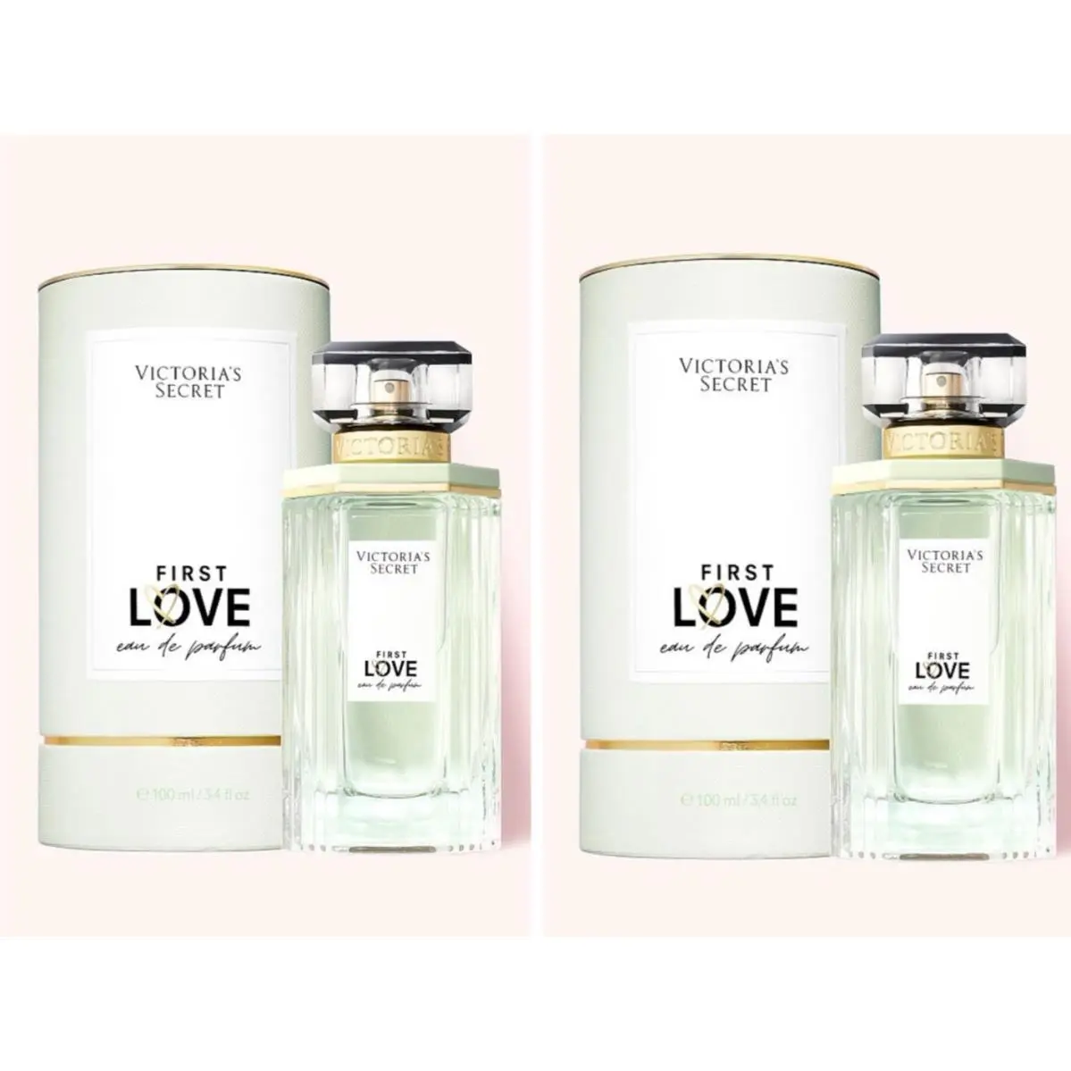 Victoria’s Secret First Love Eau de Parfum 3.4 Fl.oz. Lot of 2