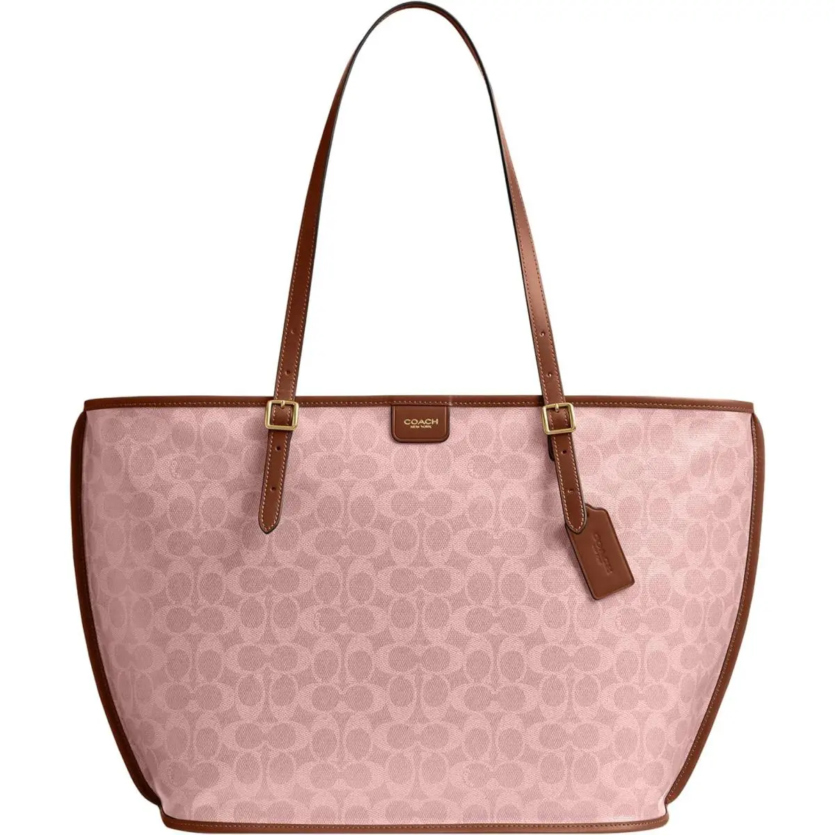 Coach Taxi Tote Bag in Signature Canvas