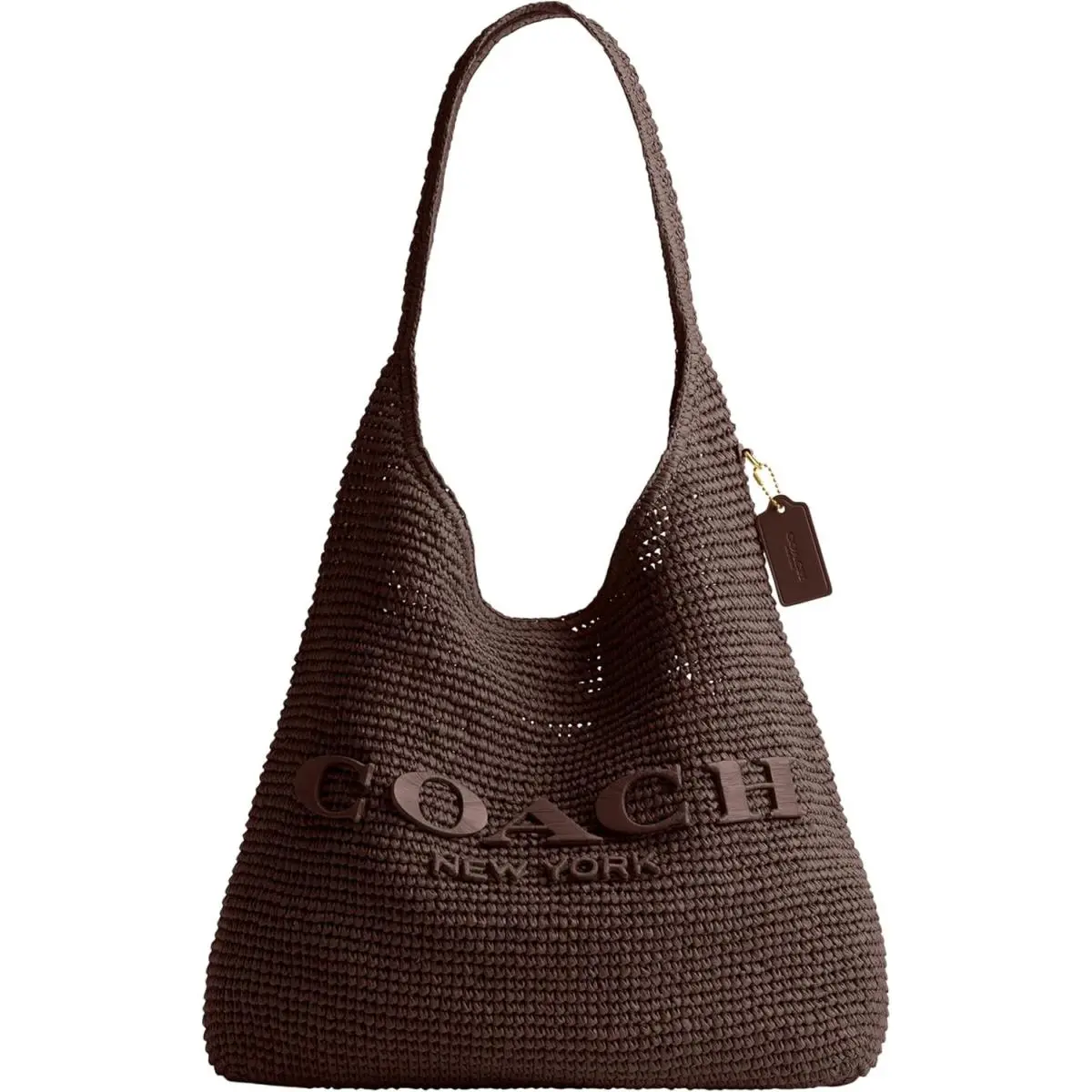 Coach Brooklyn Shoulder Bag 39 in Straw