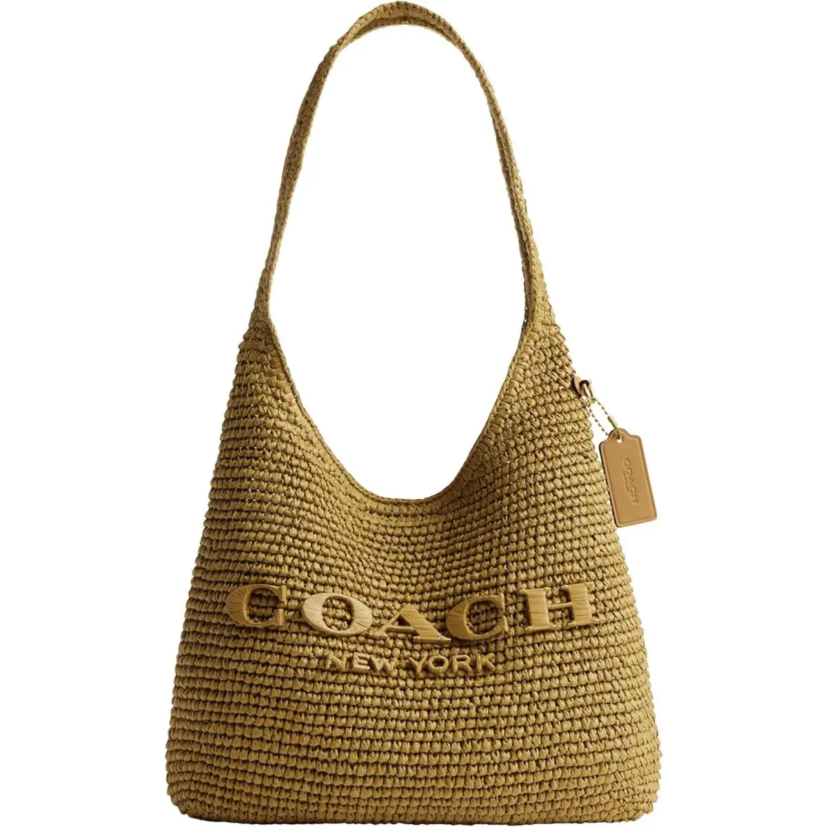 Coach Brooklyn Shoulder Bag 28 in Straw