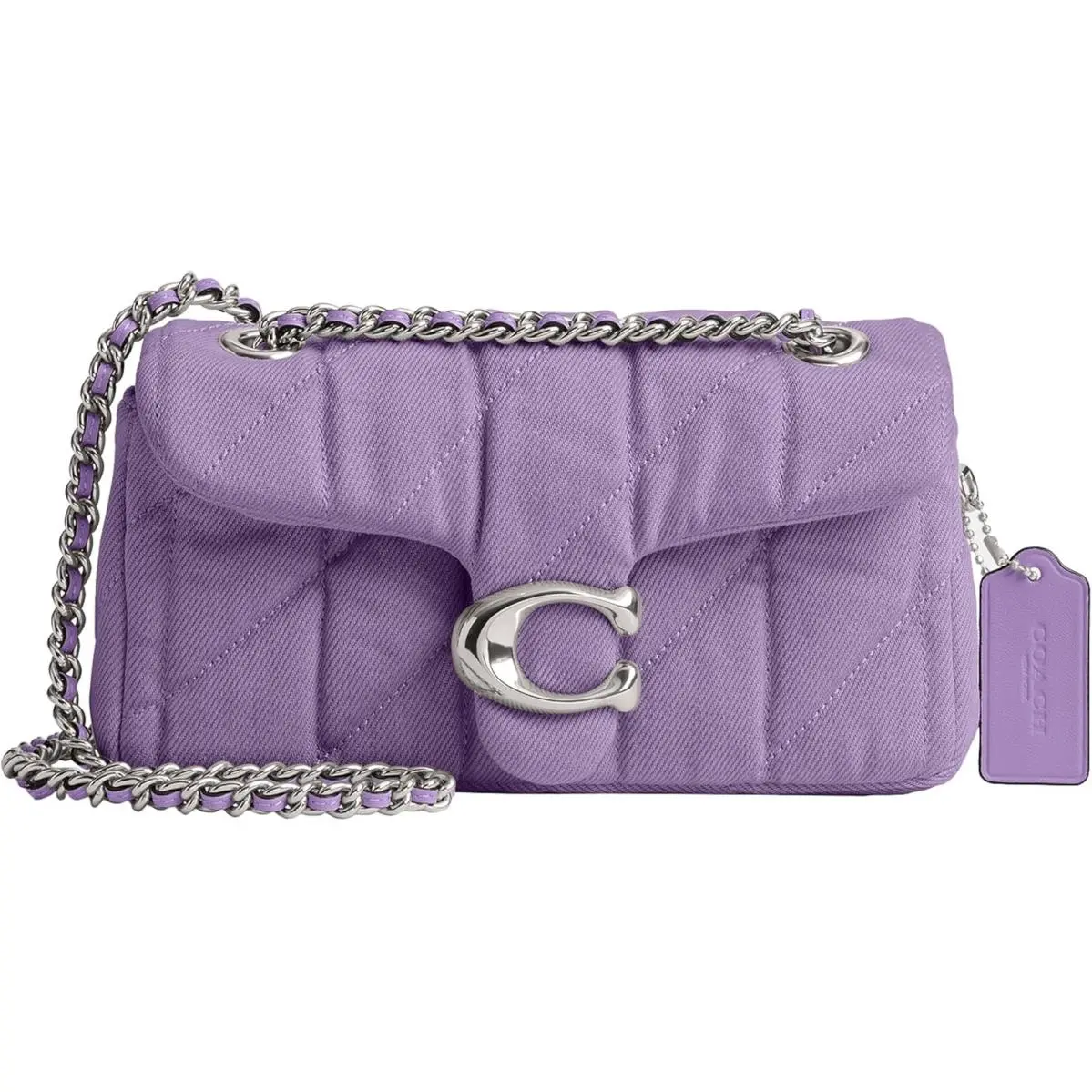 Coach Women`s Quilted Leather Tabby 20 Shoulder Bag - Iris