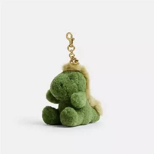 Rexy 10TH Birthday Dinosaur Bag Charm IN Shearling:nwt Rexy Trixy or Buddy REXY by Coach