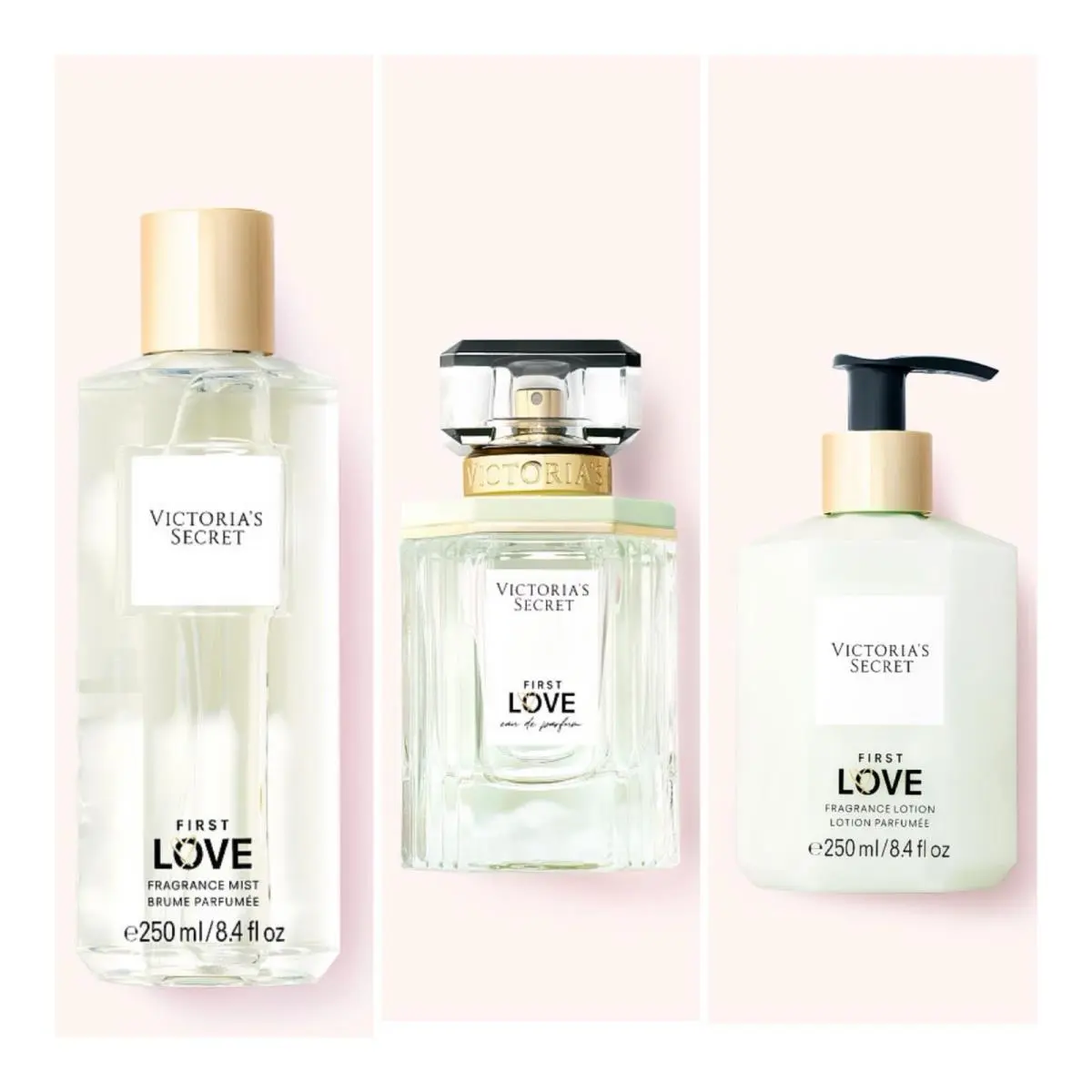 Victoria’s Secret First Love Eau de Parfum 1.7 Fl.oz. /fragrance Mist /lotion