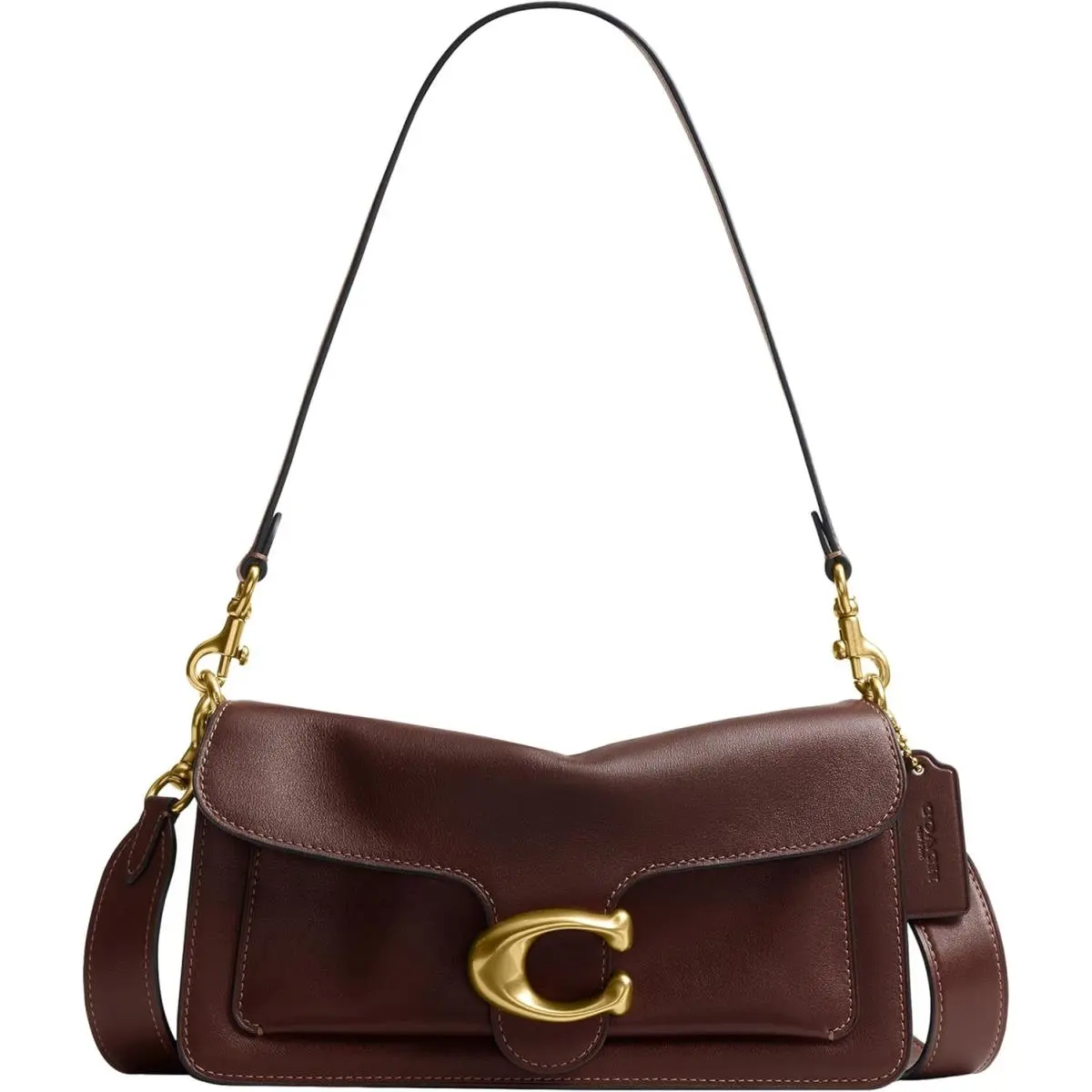 Coach Women`s Pebble Tabby Shoulder Bag Quilted
