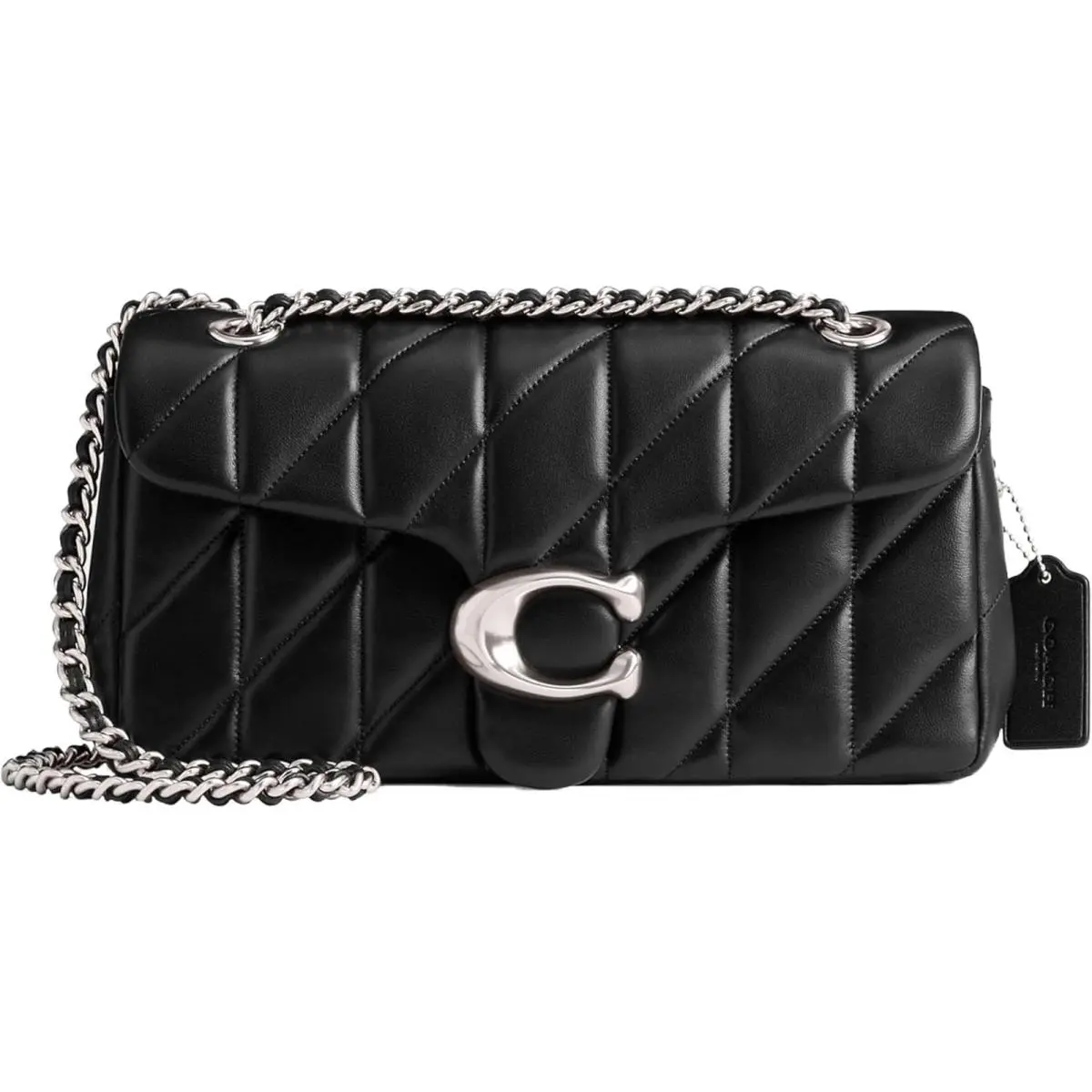 Coach Women`s Pebble Tabby Shoulder Bag Quilted