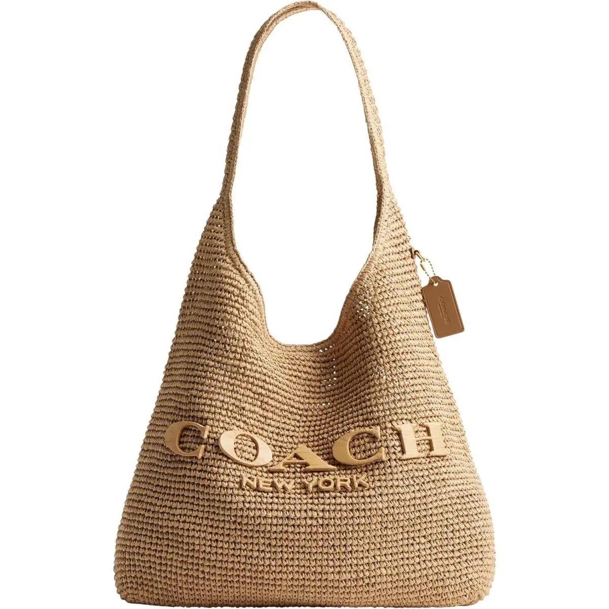 Coach Brooklyn Shoulder Bag 39 in Straw