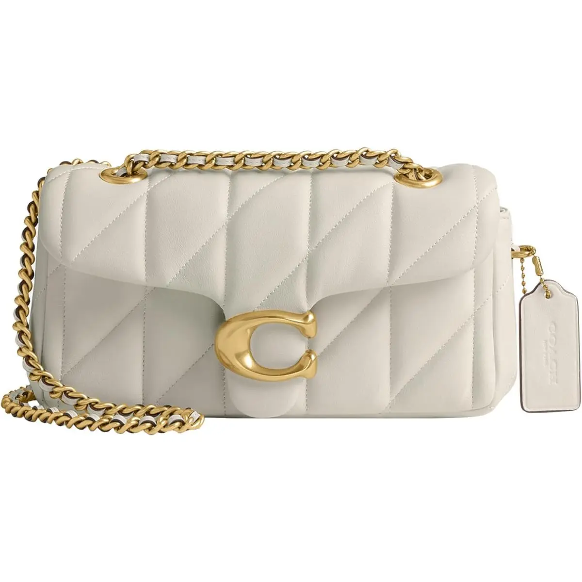 Coach Women`s Quilted Leather Tabby 20 Shoulder Bag