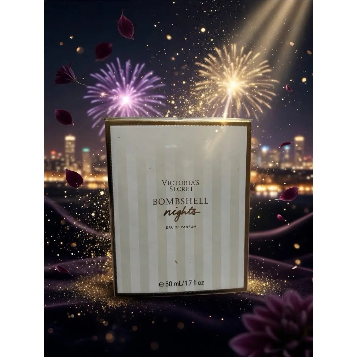 Victoria`s Secret Bombshell Nights Edp Parfum 1.7 Fl Oz Perfume
