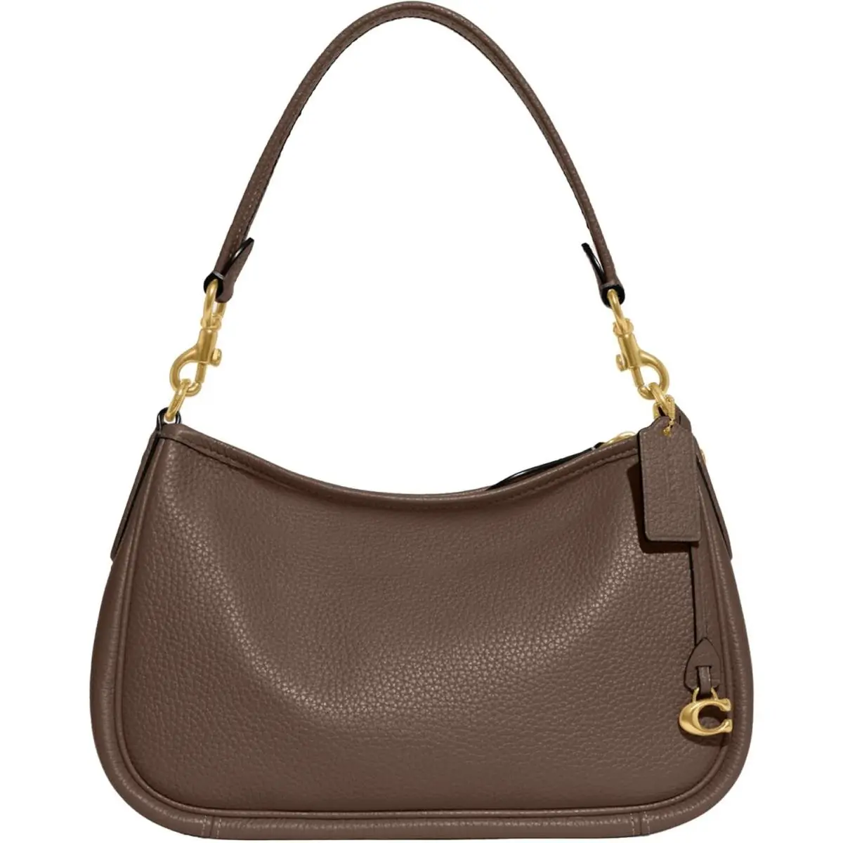 Coach Women`s Soft Pebble Leather Cary Crossbody - Dark Stone