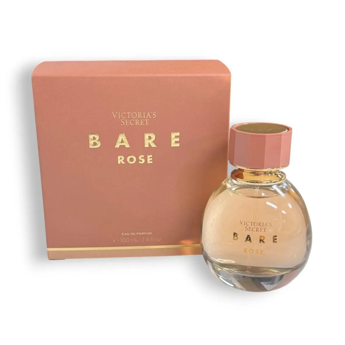 Victoria`s Secret Bare Rose Eau De Parfum 3.4 Fl Oz Fragrance Perfume by Victoria's Secret