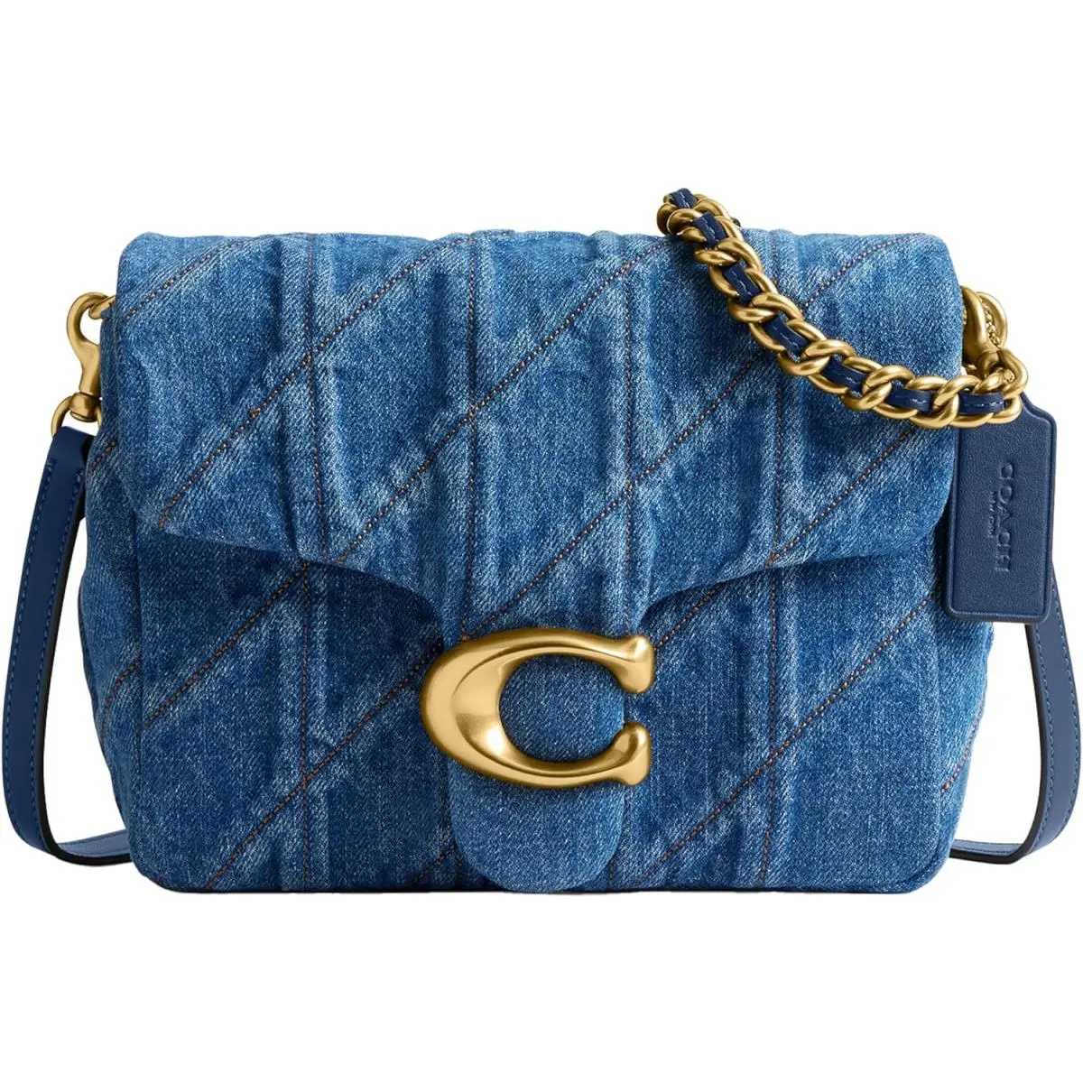 Coach Times Square Tabby Shoulder Bag with Quilting