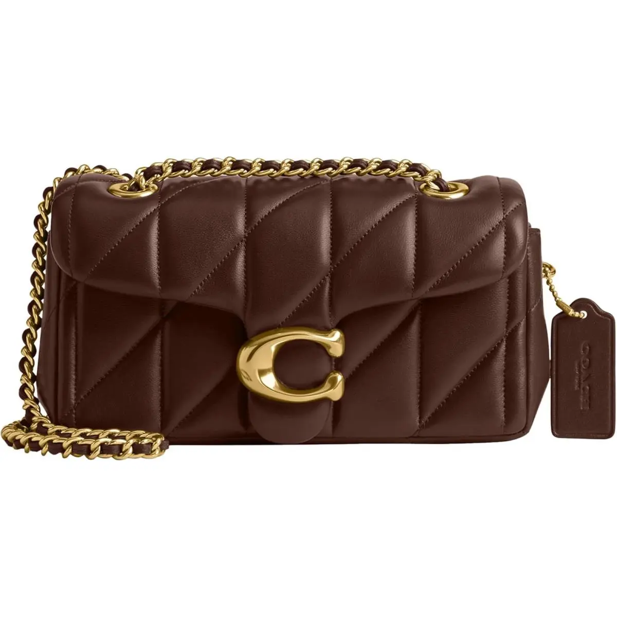 Coach Women`s Quilted Leather Tabby 20 Shoulder Bag