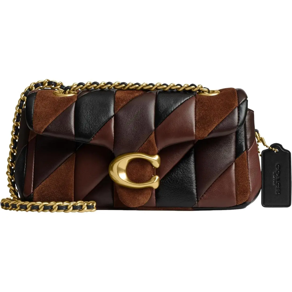 Coach Women`s Quilted Leather Tabby 20 Shoulder Bag