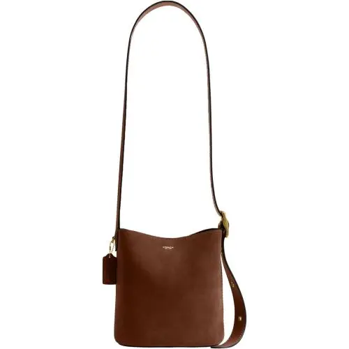 Coach Bleecker Bucket Bag 21 - Warm Brown Suede