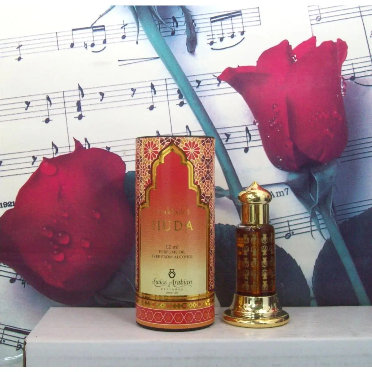 Mukhalat Huda Perfume Oil 12ml. By Swiss Arabian