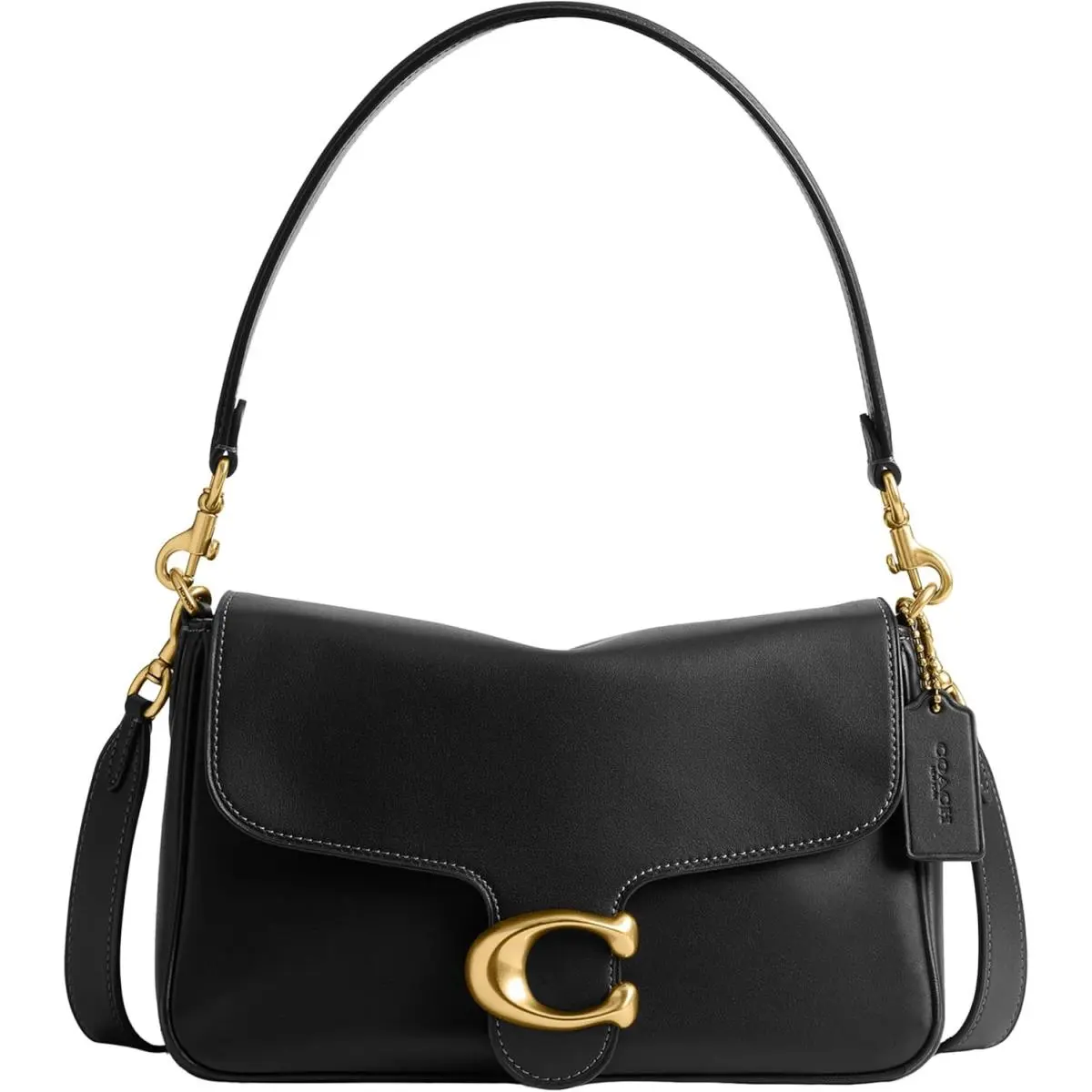 Coach Soft Tabby Shoulder Bag - Black