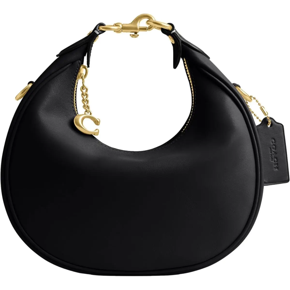 Coach Women`s Glovetanned Leather Jonie Bag 22 - Black