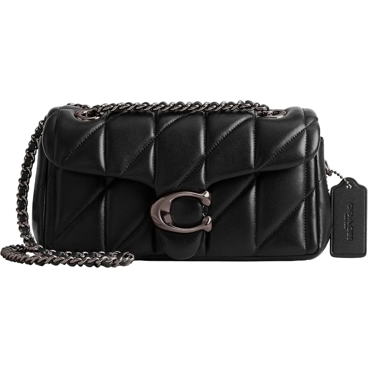 Coach Tabby Shoulder Bag 20 with Quilting - V5/Black