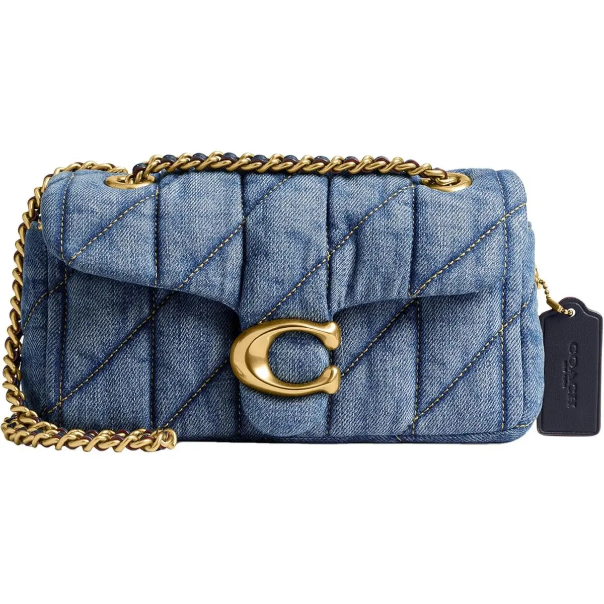 Coach Women`s Quilted Leather Tabby 20 Shoulder Bag