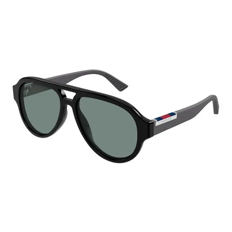 Gucci GG2088S Sunglasses Sun Glasses 002 Black 55mm Men